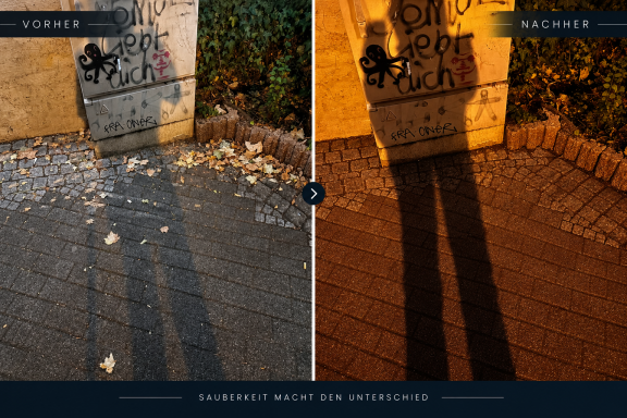 Laub – wir kümmern uns darum! Sie kümmern sich um Ihre Gäste – wir um das Laub.